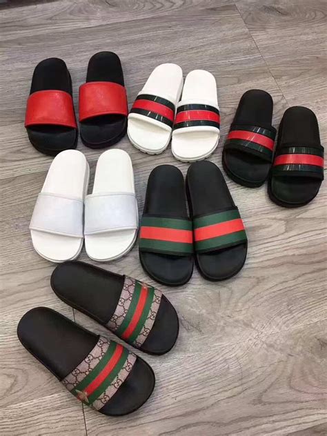 gucci replica black sneakers|gucci slides are they real.